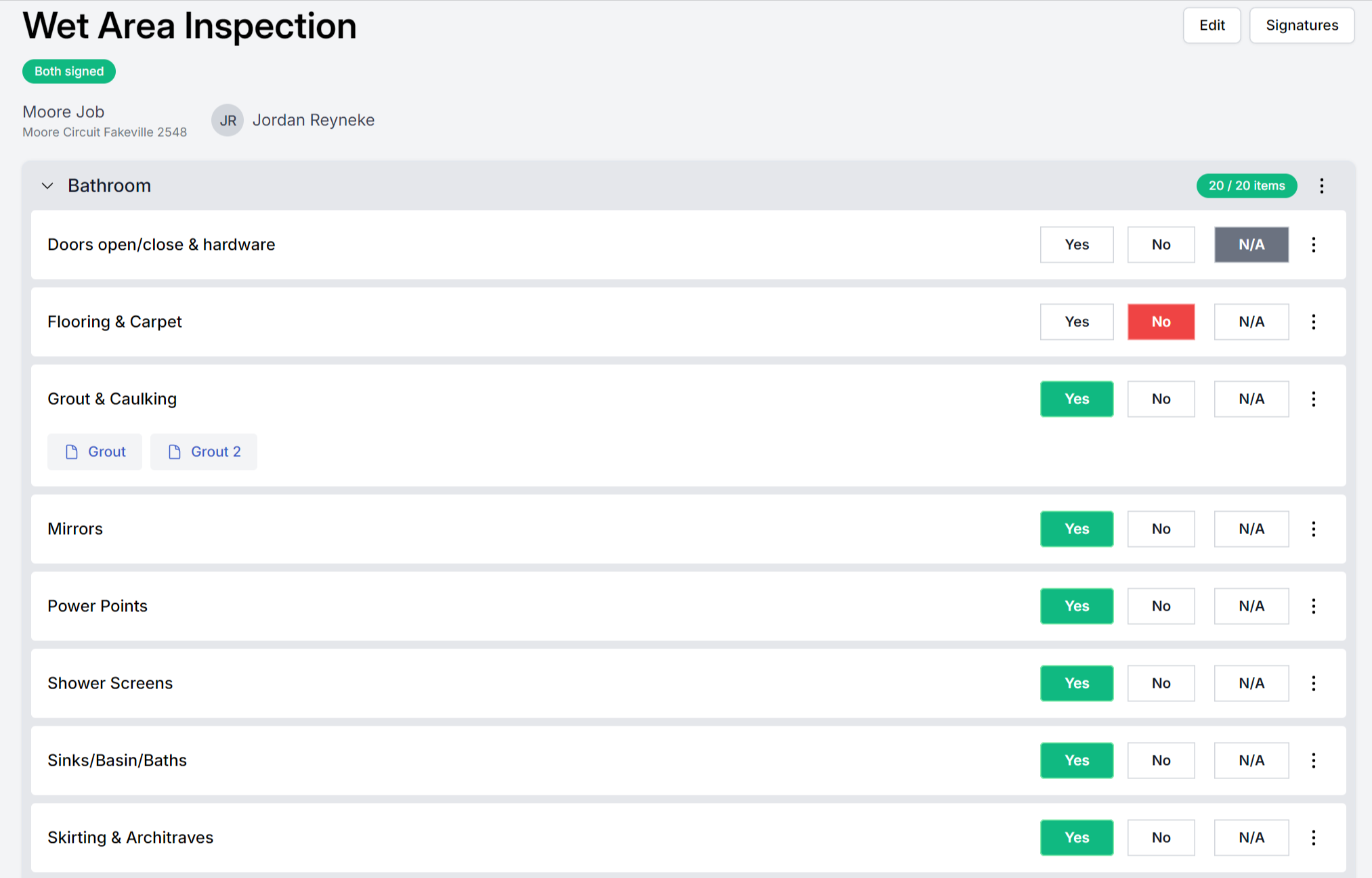 HomePulse inspection management